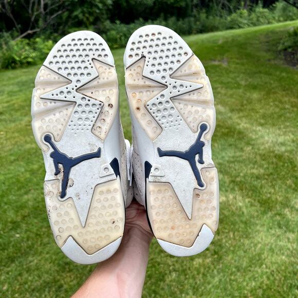 Nike Air Jordan 6 Retro Georgetown Men's Shoes - Size 10 - Ships Now - Picture 5 of 9